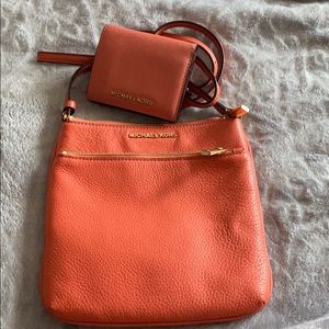 Michael Kors crossbody bag and wallet